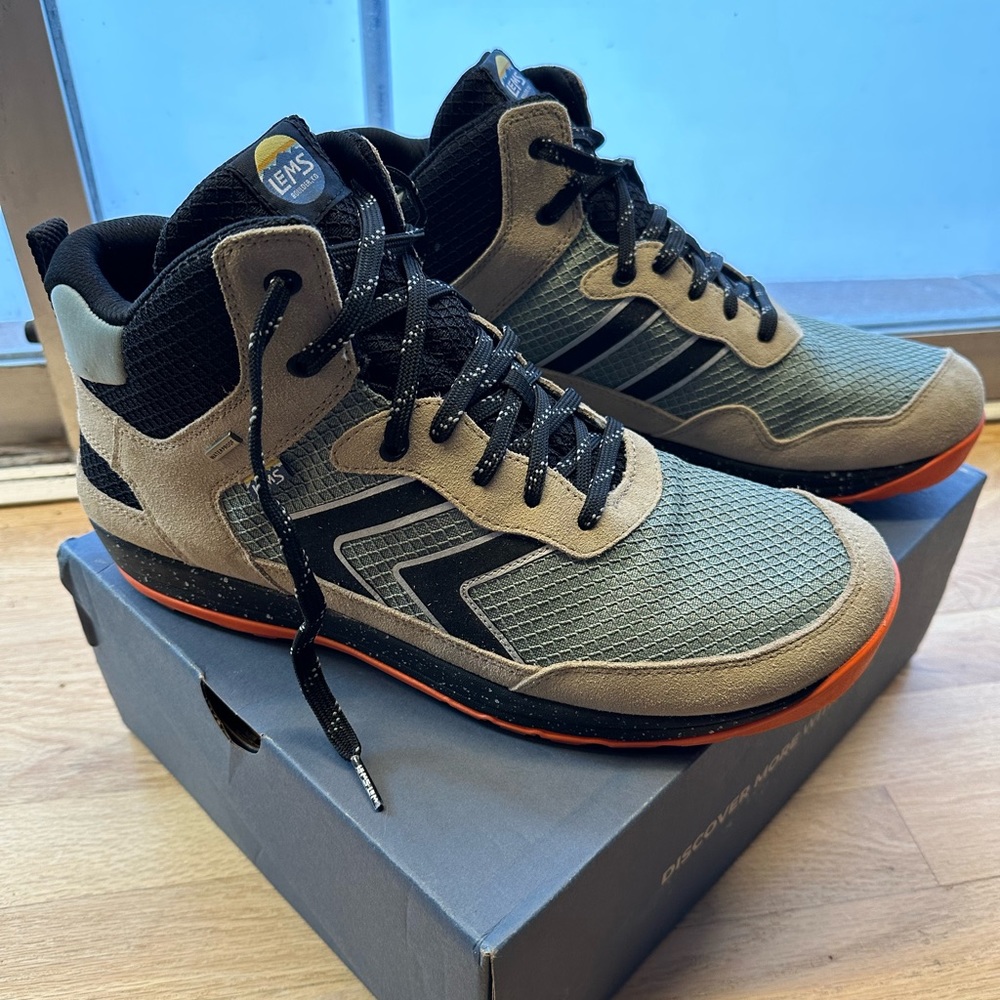Lems Primal Pursuit Mid Waterproof boots (Men’s 14)